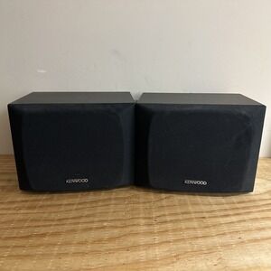 Kenwood CRS-01 Rear Speaker 40 Watt 8 ohm Cube-shaped speaker with black finish